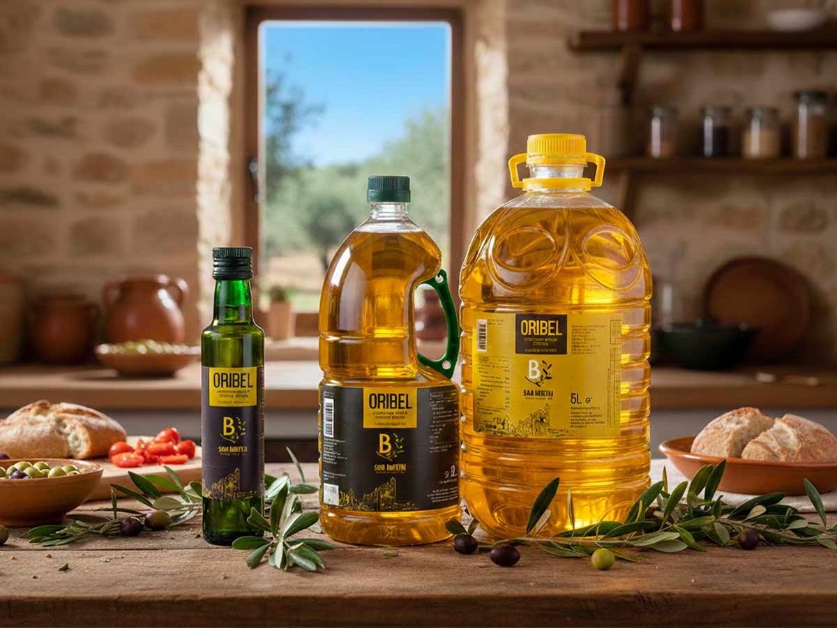  Aceite de oliva Oribel virgen y virgen extra